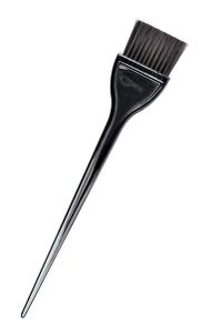 Kosmetex schmaler Haarfärbepinsel Nr.3 schwarz, 22cm, breit 3.5 cm Pinsel für die Haarfarbe