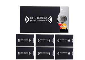 6er Set RFID NFC Schutzhülle | EC Kartenhülle | Datenschutz Karte Hülle Blocker | Kreditkarten Karten Abschirmung | Anti Skimming