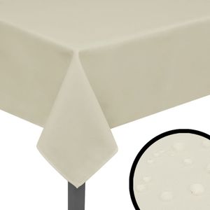 Moderne® - CLORIS Tischdecken 5 Stk Creme 170x130 cm -  - 170 x 130 cmCremeweiß @Möbel Multifunktional 57001