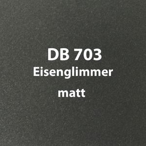 Tupflack 50ml, DB 703 - Eisenglimmer , matt