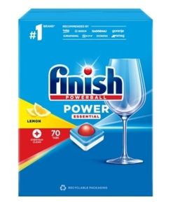 Kapsle na myčku Finish Power Essential s citrónovou vůní, 70 ks