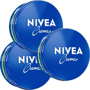 NIVEA Creme 3 x 250ml – Reichhaltige Pflege für alle Hauttypen & jeden Tag
