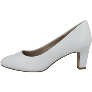 Tamaris Damen Schuhe elegante Pumps Blockabsatz 1-22419-28, Größe:40 EU, Farbe:Weiß