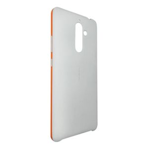 Nokia 7 Plus Soft Touch Case Grau - Orange CC-506 | Schutzhülle SoftCover Case