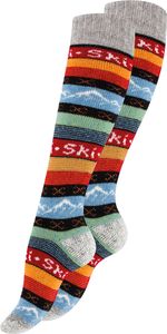 Stark Soul®  Skisocken HYGGÈ mit Wolle – Kniestrümpfe Farbe: Grau, Gr: 39-42