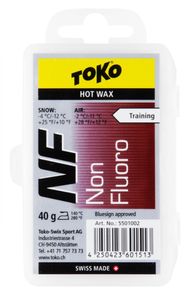 Toko Non Fluoro 40 g Heißwax, Farbe:Rot