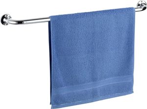 WENKO Handtuch Badetuch Halter Edelstahl Stange Ablage Badezimmer Dusche GästeWC