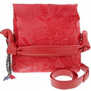 Desigual Bag Alpha Loverty 3.0 Damen Tasche in Rot, Größe 1