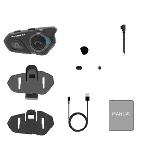 Motorradhelm Headset, Bluetooth Intercom, Lautsprecher-Kommunikation, A