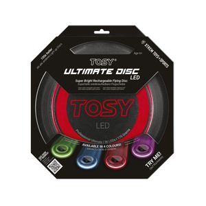 XTREM TOYS - Frisbee Tosy LED - Rot