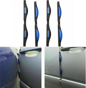 WISFOR 4 Stück Autotür Schutzleiste Türschutzleiste Reflektor Auto Tür Kantenschutz KFZ