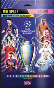 Liga mistrů UEFA 2024/25 samolepky Multipack