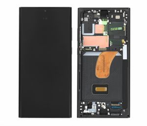 Samsung Displayeinheit + Rahmen S918 Galaxy S23 Ultra schwarz GH82-30466A