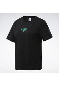 Reebok Cl Side Logo Vintage Tee T-Shirt Schwarz GP3446