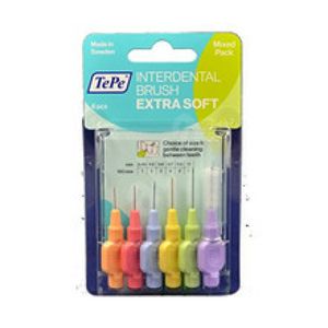 TePe Extra Soft mezizubní kartáčky 1-6 Mix 6 ks