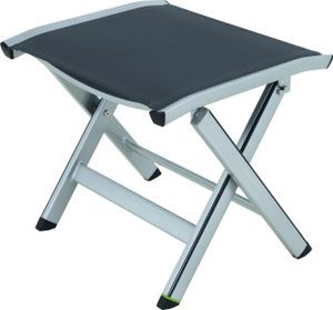 MWH Elements Hocker Aluminium/Textilene silber klappbar