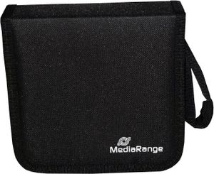 MediaRange CD Wallet für 24 CD/DVDs schwarz retail