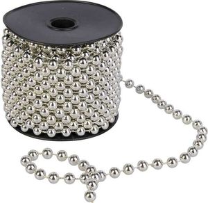 Baumkette - Perlen - silber - ca. 10 m