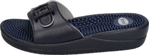SCHOLL New Massage PVC Schuhe Damen blau 39