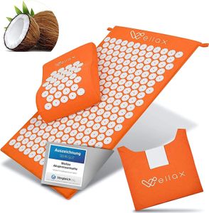Wellax Das Original Akupressurmatte Kissen Gefüllt 100% Kokosfasern Löst Body Wellax Das Original Akupressurmatte Kissen Gefüllt 100% Kokosfasern Löst Body