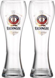 Erdinger Weizenbier Weissbier Gläser 0,5l - 2 Stück