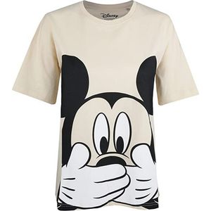 Disney - "Don't Speak" T-Shirt für Damen TV893 (M) (Sand/Schwarz)