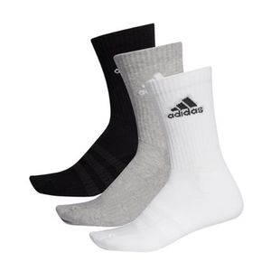 Adidas - Ponožky pre mužov/dámy unisex (3-pack) RD3323 (XS) (biela/sivá/čierna)