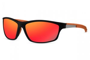 CWI Sportsonnenbrille für SIE & IHN Kat.3 orange/schwarz Sonnenbrille (CWI5005)