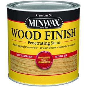 Olejová lazura na dřevo Minwax Wood Finish 236ml NATURAL