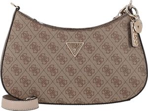 GUESS Dámská kabelka přes rameno Noelle Latte Logo
