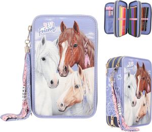 Depesche Miss Melody 3fach Federtasche Bandana