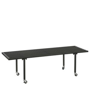 Mica Decorations Greenrax Pflanzentisch – L118 x B38 x H36 cm – Metall – Schwarz