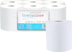 Handtuchrolle, 450 Blatt - 2 Lagig 18,5 x 20 cm - Innenabwicklung und Außenabwicklung - 6 Rollen