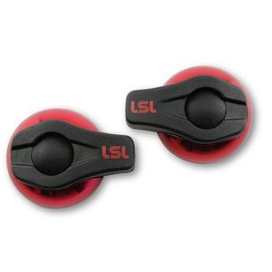 Podkładki LSL Crash-Pads, laminowane na czerwono