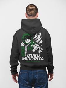 Pánské kapuce Izuku Midoriya My Hero Academia Hoody Streetwear Anime