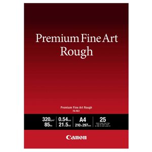 Canon Premium FA-RG1 - Papier szorstki - 21,5 milicala - A4 (210 x 297 mm) - 320 g/m² - 25 arkuszy Fine Art Paper Black