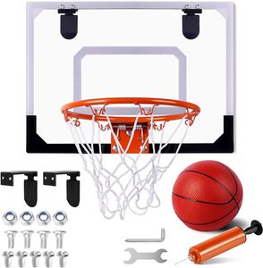 (NEU) STAY GENT Mini-Indoor-Basketballkorb für Kinder und Erwachsene, Outdoor-Wand-Basketballkorb für Tür, Wandmontage und Raumaufbewahrung...