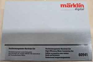 Märklin 60941 Hochleistungsmotor-Nachrüst-Set. Spur H0
