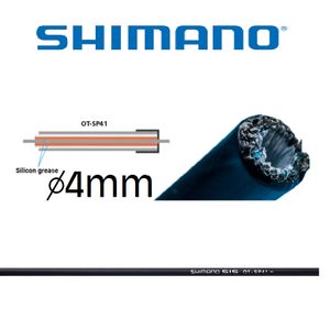 Shimano 1m Schaltaußenhülle SP41 4mm schwarz