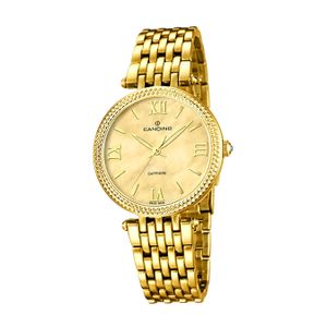 Candino Elegance Edelstahl Damen Uhr C4569/2 Armband-Uhr Analog gold D2UC4569/2