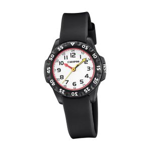 Calypso Kinderuhr Kunststoff schwarz Calypso Junior Armbanduhr D2UK5829/6
