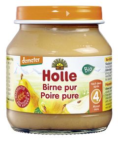Holle baby food GmbH - Birne pur mit Reis - 125g