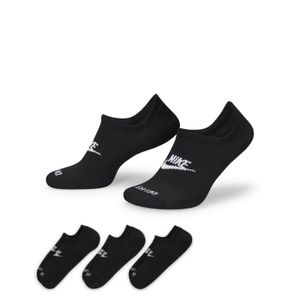 Nike 3 Paar Sportswear Everyday Essential Footie Sneakersocken Invisibel DN3314, Farbe:Schwarz, Socken Neu:34-38