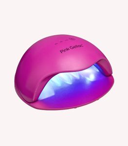 Pink Gellac Shellac PRO LED-Lampe Trocknungslampe Hausmaniküre Pink