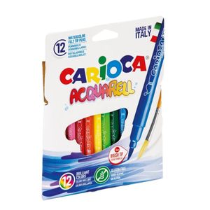 Carioca Acquarell Filzstift Fein Mehrfarbig 12 Stück(e)