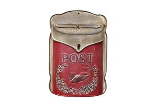 Nostalgia poštová schránka bordeaux
