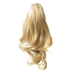 Haarverlängerung Haarteil Hair Piece Gewellt Pferdeschwanz Zopf Klauen an 40cm Lang haarteil Hair Extension Farbe 9
