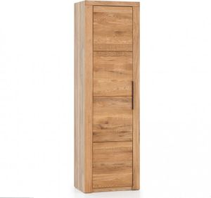 Dielenschrank Schrank Greta Wildeiche geölt Teilmassiv H.199cm Garderobenschrank