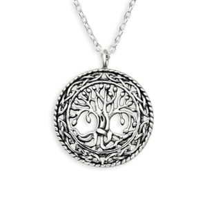 Lebensbaum Halskette aus 925 Silber