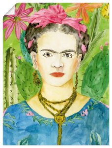 ARTland Poster Frida Kahlo II Größe: 45x60 cm